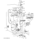 FRESH FOOD SECTION Diagram and Parts List for TPG21KRCGWS  General Electric Refrigerator