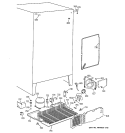 UNIT PARTS Diagram and Parts List for TFT22JABGAA  General Electric Refrigerator