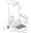 UNIT PARTS Diagram and Parts List for TFG28PFCGBS  General Electric Refrigerator