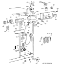 FRESH FOOD SECTION Diagram and Parts List for TFX26ZPDACC  General Electric Refrigerator