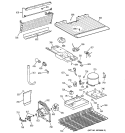 UNIT PARTS Diagram and Parts List for TBX18LYDHRWW  General Electric Refrigerator