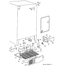 UNIT PARTS Diagram and Parts List for TFX25GRCGWW  General Electric Refrigerator