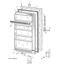 Part Location Diagram of 31-5930 GE TECHNICAL DATA SHEET