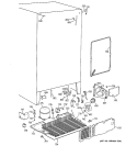 UNIT PARTS Diagram and Parts List for MSK22GRBKAD  General Electric Refrigerator