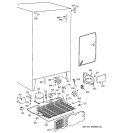 UNIT PARTS Diagram and Parts List for TFZ20JRBKWW  General Electric Refrigerator
