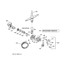 MOTOR - PUMP MECHANISM Diagram and Parts List for GSC3400Z03BL  General Electric Dishwasher