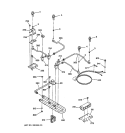 Part Location Diagram of WB28K5049 GE MANIFOLD PIPE Assembly