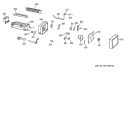 ICEMAKER WR30X0327 Diagram and Parts List for TBX18IADARCC  General Electric Refrigerator