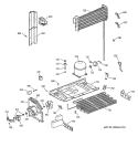 UNIT PARTS Diagram and Parts List for CTG21GADARWW  Hotpoint Refrigerator