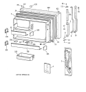 Part Location Diagram of 31-45921 GE PM MINI MANUAL WIRING