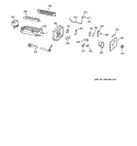 ICEMAKER Diagram and Parts List for TBI18JIDARWW  General Electric Refrigerator