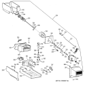 ICE BUCKET Diagram and Parts List for TBX22PRBSLCC  General Electric Refrigerator