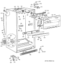 Part Location Diagram of WR02X10468 GE COVER HINGE