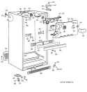 Part Location Diagram of WR02X10467 GE COVER HINGE