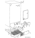 UNIT PARTS Diagram and Parts List for TFX25NRDAWW  General Electric Refrigerator