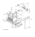 CONTAINER PARTS Diagram and Parts List for GCG1520F0BB  General Electric Trash Compactor