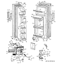 Part Location Diagram of WB1K5052 GE SCREW