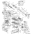 Part Location Diagram of WR02X7479 GE INSULATOR