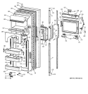 Part Location Diagram of WR38X1185 GE UNKNOWN