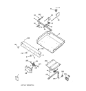 BURNER PARTS Diagram and Parts List for JGBS21PEC1WW  General Electric Range