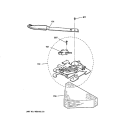 DOOR LOCK Diagram and Parts List for JBP70BC1AD  General Electric Range
