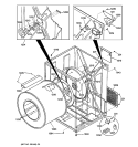 Part Location Diagram of WE20X10009 GE PANEL ACCESS