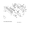 Part Location Diagram of WH01X10073 GE BUTTON SWITCH