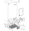 UNIT PARTS Diagram and Parts List for MSK25ZRDAAA  General Electric Refrigerator