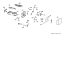 ICEMAKER WR30X0330 Diagram and Parts List for MSK25ZRDAAA  General Electric Refrigerator