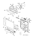 Part Location Diagram of WD09X10028 GE PUSHBUTTON