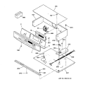 CONTROL PANEL Diagram and Parts List for JCTP18WA3WW  General Electric Wall Oven