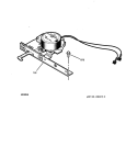 DOOR LOCK Diagram and Parts List for JCTP18WA3WW  General Electric Wall Oven