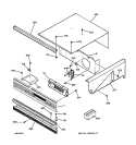 CONTROL PANEL Diagram and Parts List for ZEK737BA3BB  General Electric Wall Oven