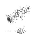 Part Location Diagram of WB49T10005 GE REFLECTOR PLATE