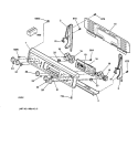 CONTROL PANEL Diagram and Parts List for JBP78AB4AA  General Electric Range