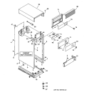 CABINET & CONTROL PARTS Diagram and Parts List for ZCG3500D00SS  General Electric Trash Compactor