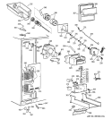 Part Location Diagram of WR01X2052 GE GUARD HINGE