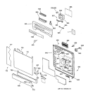 Part Location Diagram of WD27X10031 GE PANEL ACCESS Assembly