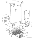 UNIT PARTS Diagram and Parts List for TFS26ZPDABS  General Electric Refrigerator