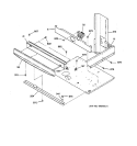 CENTER SPACER Diagram and Parts List for JTP47SC1SS  General Electric Wall Oven