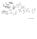 ICEMAKER WR30X0328 Diagram and Parts List for TPX24PPDBWW  General Electric Refrigerator