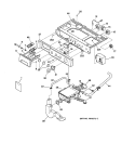Part Location Diagram of WH41X10057 GE DISPENSER Assembly