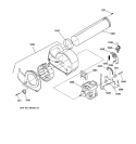 MOTOR Diagram and Parts List for DPXH46GA0CC  General Electric Dryer