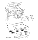Part Location Diagram of WB1M809 GE SCREW