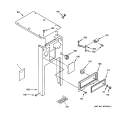 CABINET & CONTROL PARTS Diagram and Parts List for GCG1550F0CC  General Electric Trash Compactor