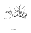 DOOR LOCK Diagram and Parts List for JK910BA1BB  General Electric Wall Oven