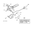 GAS VALVE & BURNER ASSEMBLY Diagram and Parts List for DPSR513GA1AA  General Electric Dryer