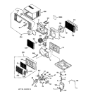 ROOM AIR CONDITIONER Diagram and Parts List for AGN12ACG1  General Electric Air Conditioner