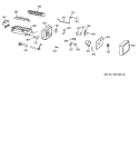 ICEMAKER WR30X0327 Diagram and Parts List for ZIS36NCB  General Electric Refrigerator