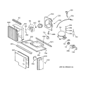UNIT PARTS Diagram and Parts List for ZISS48NCBSS  General Electric Refrigerator